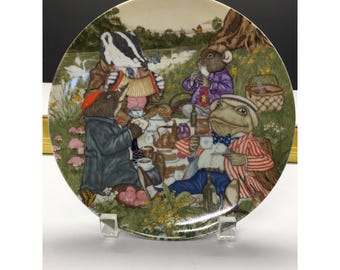Vintage The Wind in The Willows Collectors Plate Sigma Tastesetter 1981