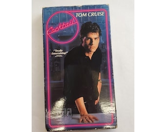 Vintage cocktail VHS-filmband - Tom Cruise