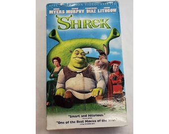 Shrek VHS-band 2001 - videocassette speciale editie