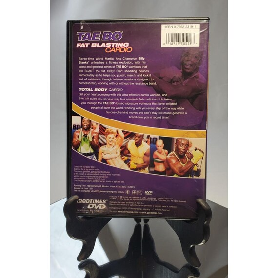 Tae Bo: Fat Blasting [DVD](中古品) Billy Blanks' Tae Bo: Fat Blasting Cardio DVD 2005 - Etsy