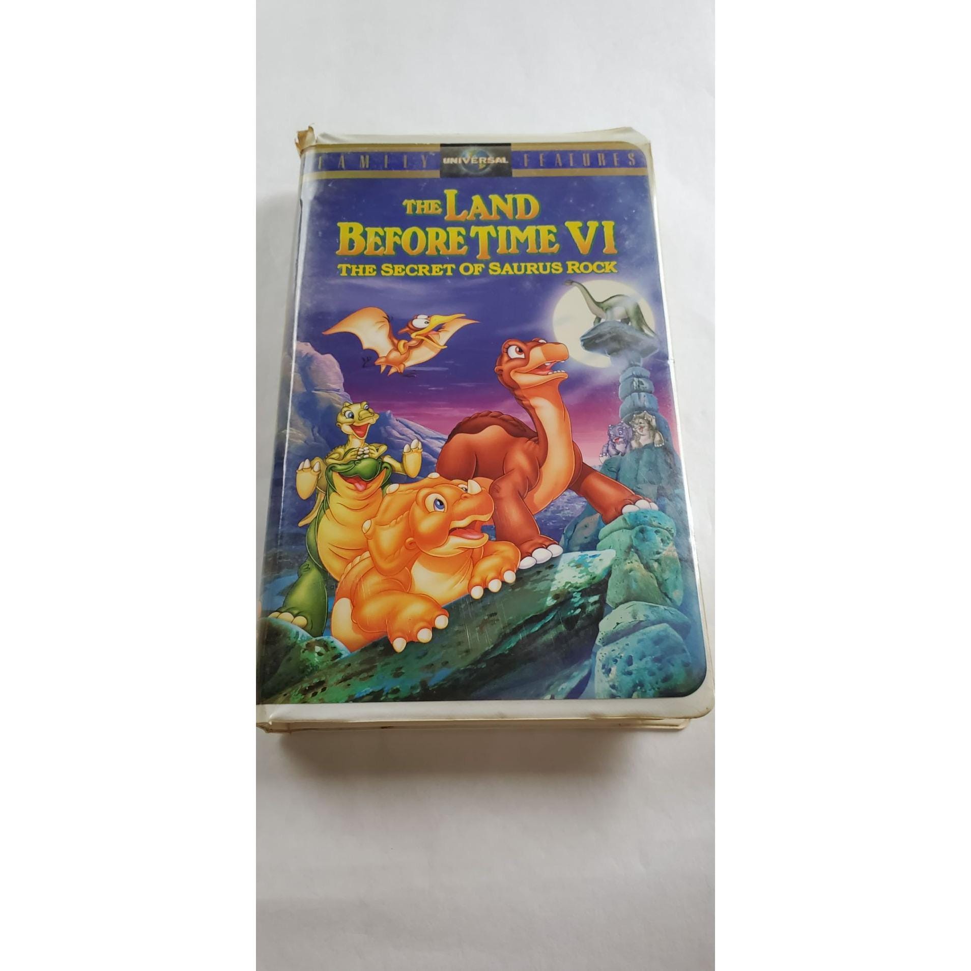 The Land Before Time VI: the Secret of Saurus Rock VHS Tape 1998