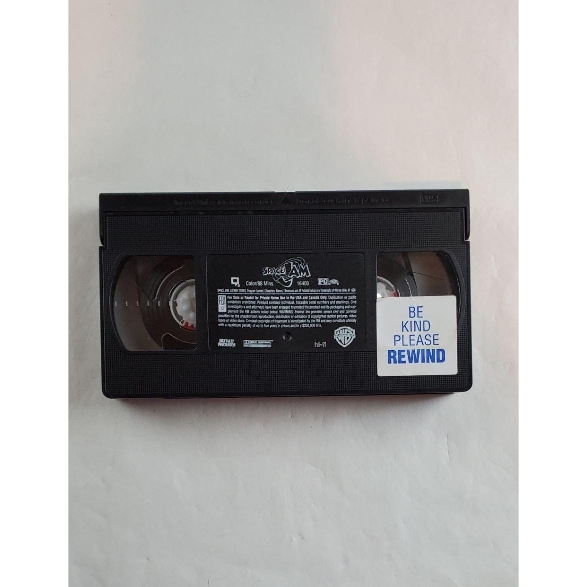 Space Jam VHS Tape 1997 - Bugs Bunny Michael Jordan - Clamshell - Etsy