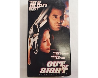 Out Of SIght VHS 1996 - George Clooney Jennifer Lopez