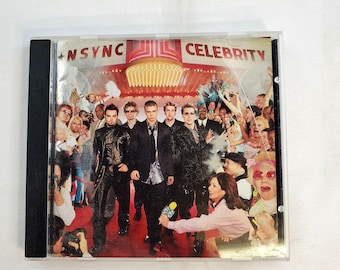 Nsync - Celebrity CD 2001 - Em muito bom estado!