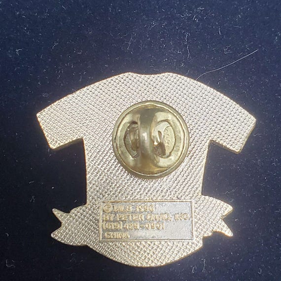 Vintage Cleveland Indians Lapel Pin Jim Thome #25 Home White Jersey MLB 1996 View 4