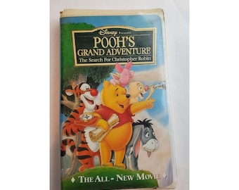 A Grande Aventura do Ursinho Pooh: A Busca por Christopher Robin (Fita VHS, 1997)