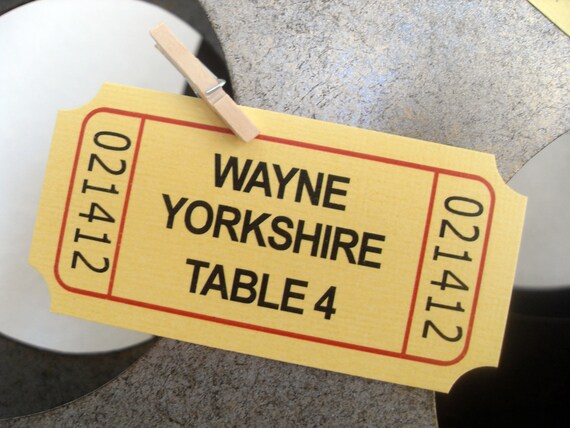 custom diy printable raffle tickets etsy