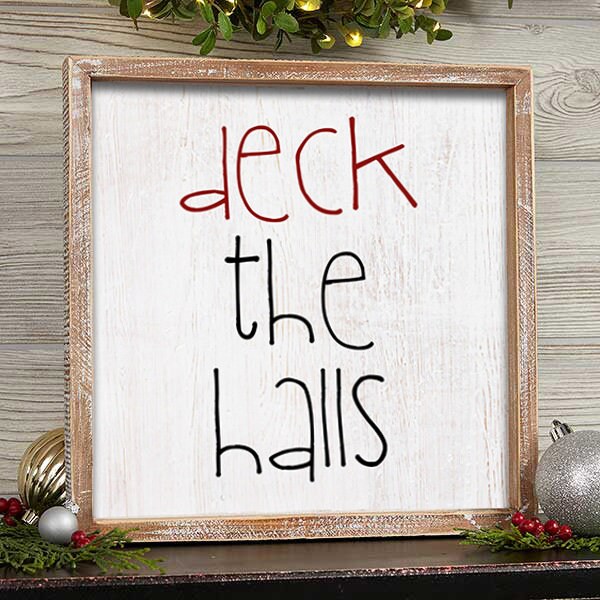 DECK THE HALLS Printable Wall Art Instant Download - Etsy