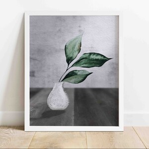 MOODY GREENERY Printable Wall Art | Farmhouse Wall Art | Country/Rustic Wall Art | Watercolor Illustration | Digital Download