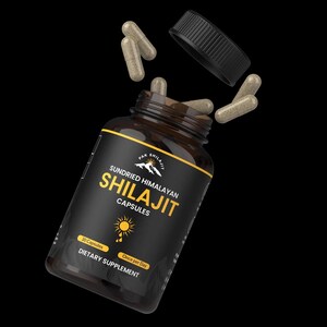 Pure Himalayan Shilajit Capsules Organic Fulvic Acid Potent 30 Capsules for Energy & Vitality Lab Tested Sundried Mother day gift for her