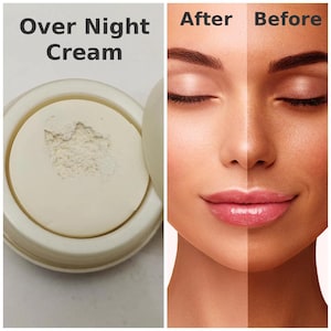 Natural Organic Face Cream | Anti-Aging Hydrating Moisturizer | Homemade Skincare for Men & Women | Daily Organic Beauty Cream