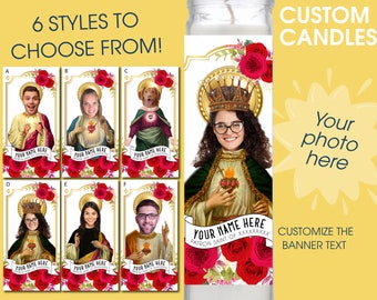 Saint Candle - you customize