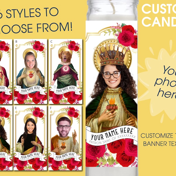 Saint Candle - you customize