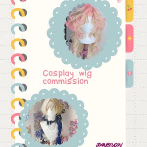 Custom Cosplay Wigs, Anime Wig Commissions, Custom Wigs