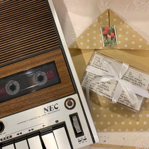 Custom mix tape personalised Cassette Audio 90 minute mixtape