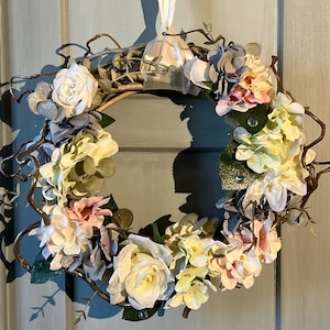 Wreath all year round, all year round wreath, home decor, door wreath, special gift