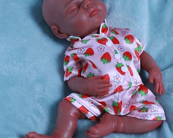 Handmade Platinum Silicone Reborn Baby Doll 15.5" Lifelike Newborn