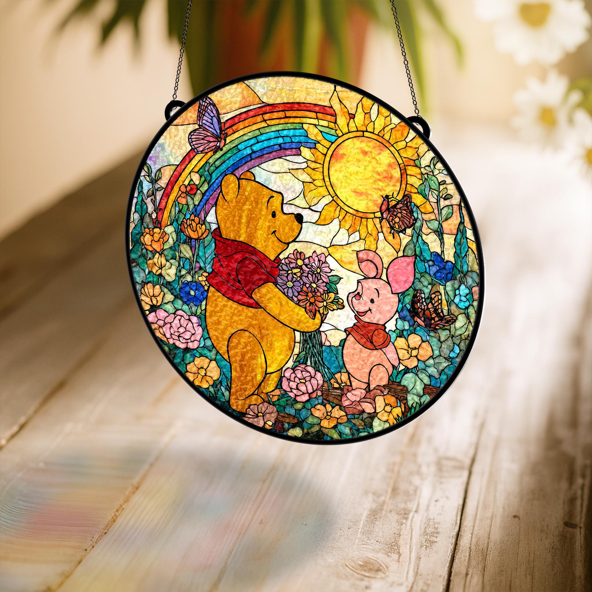 Winnie the Pooh Sun Catcher - Etsy