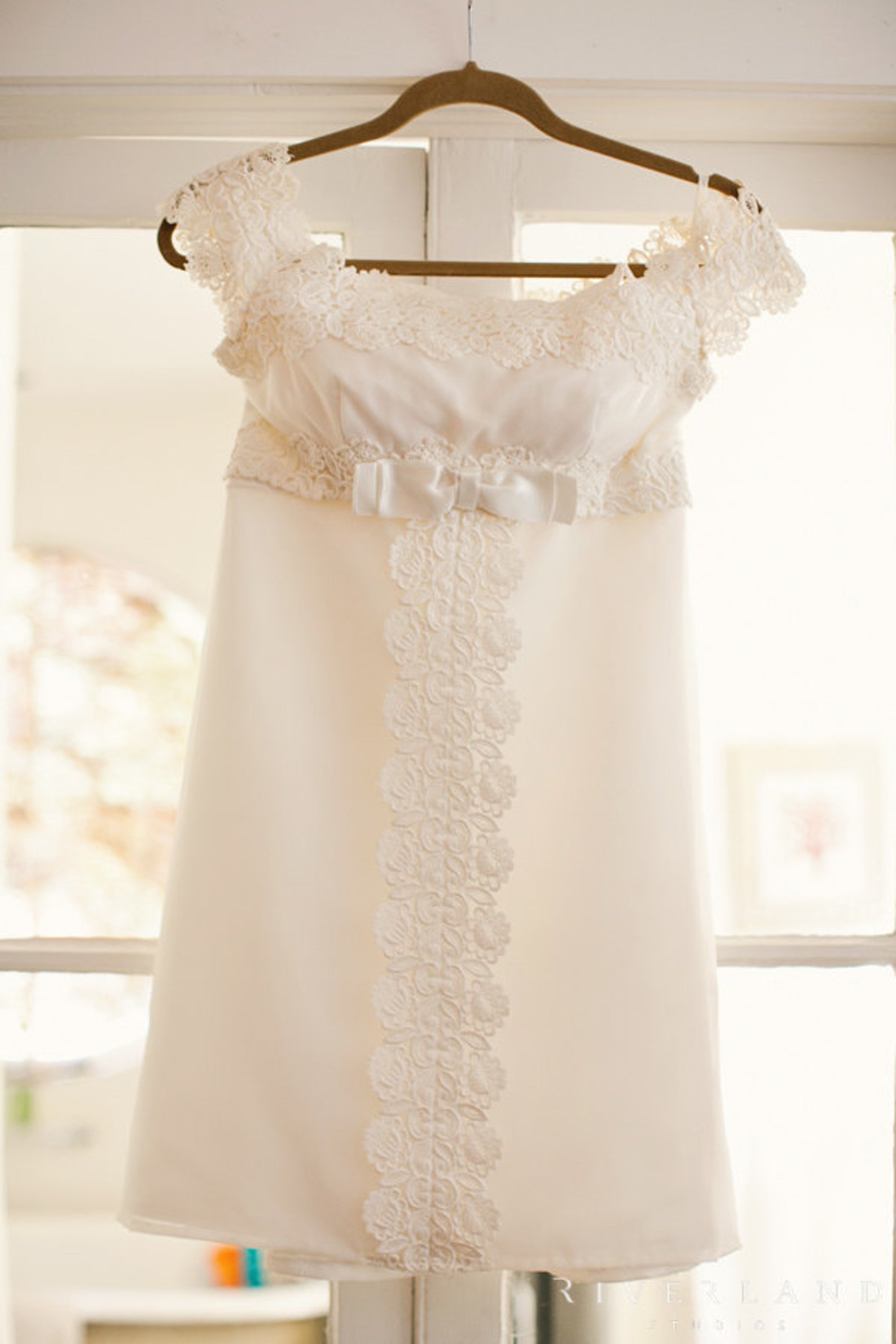 Custom Short Bridal Rehearsal Going Away Beach Wedding Dress Wedding ...