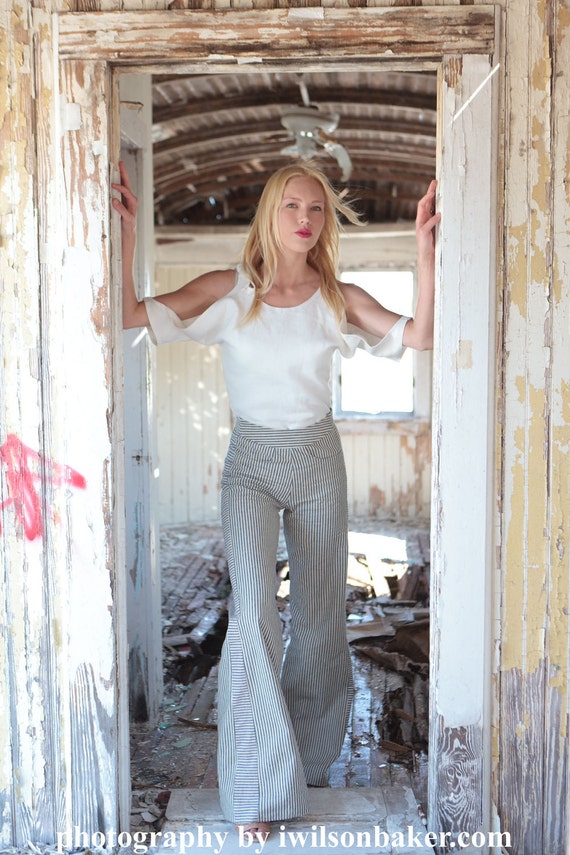 straight bottom pants