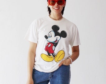 011 アニマルキングダム ミッキー 90年代ヴィンテージTシャツ mickey F042614A-0A0A-401F-A464-