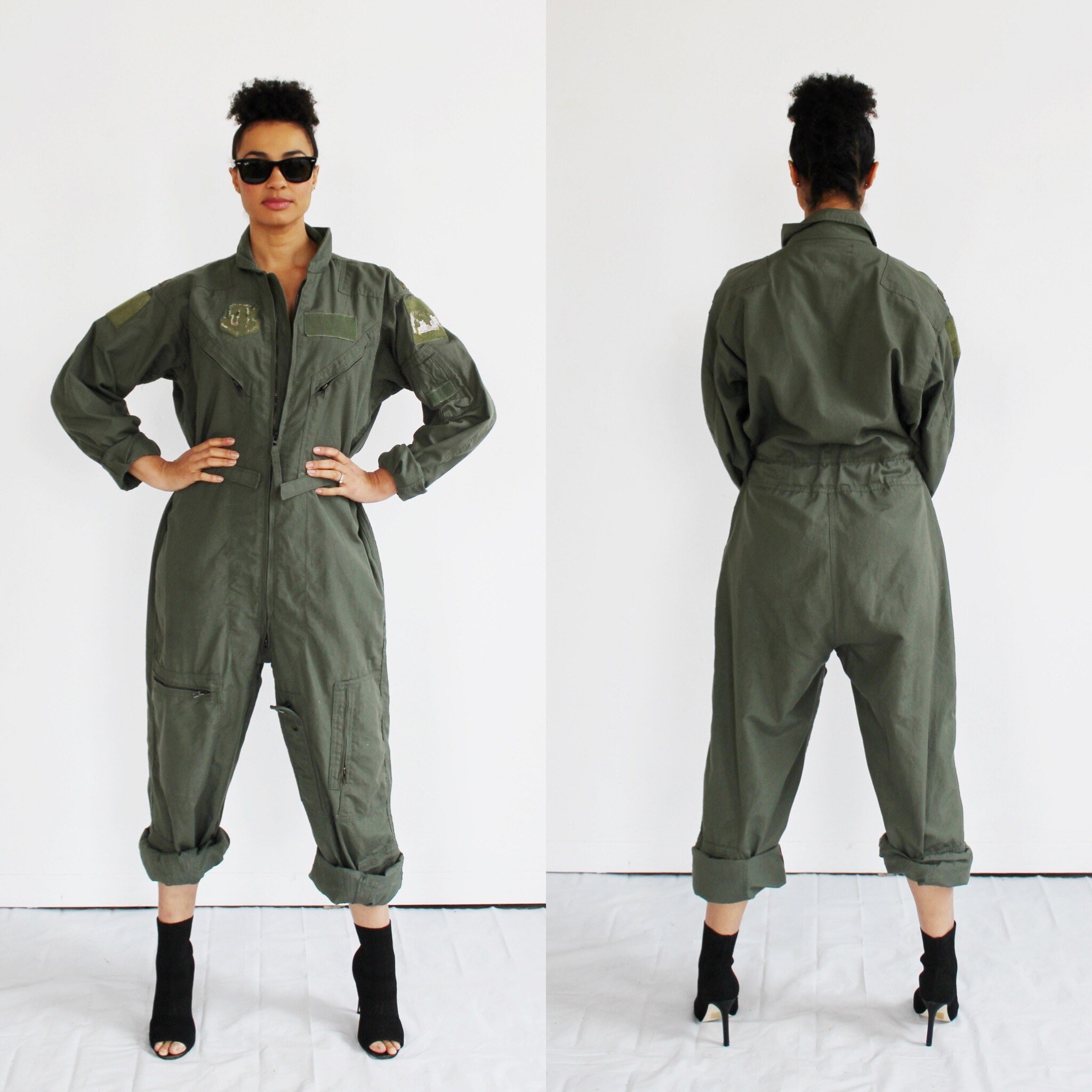Vintage Flight Suit Coveralls 42R M/L Military Jumpsuit - Etsy Australia