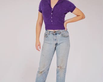 Jeansy Levi's 550 Vintage – sprany denim, rozmiar 32/32