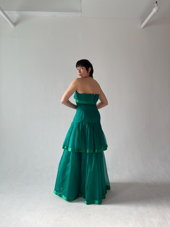 strapless open back dress Fairy Prom Dress 2023 Off the Shoulder Tulle with Pleats main image 1