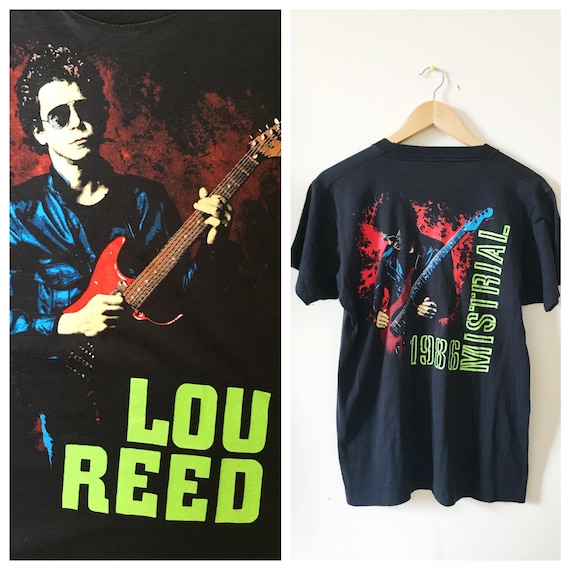 ヴィンテージ LOU REED 80年代コンサートTシャツ
