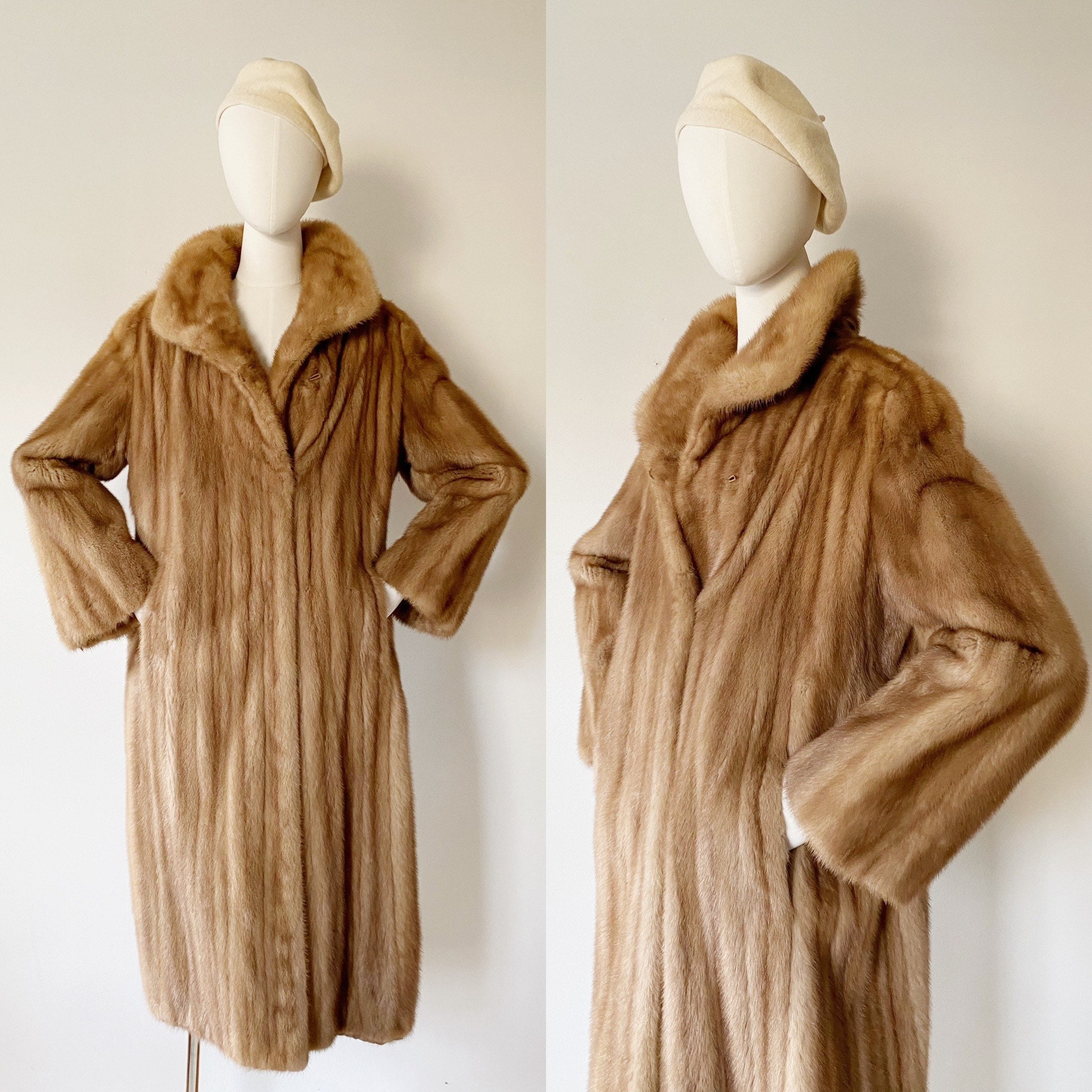 Monogram Mink Hooded Wrap Coat - Women - Ready-to-Wear