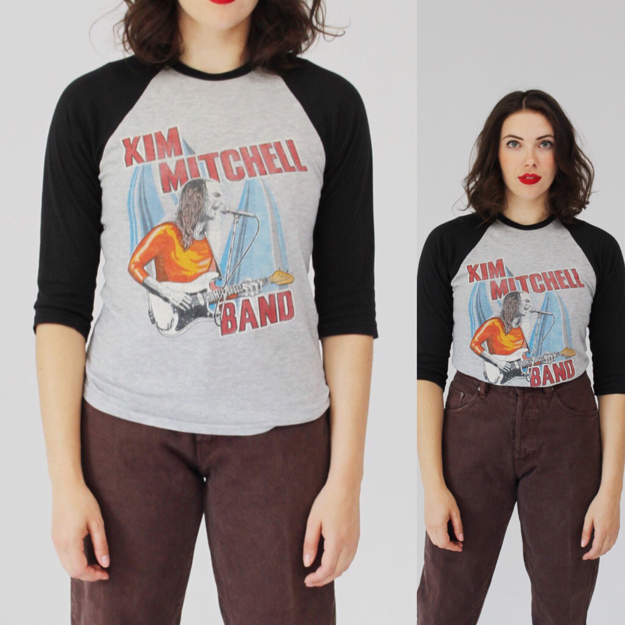 Vintage Raglan Shirt - Etsy Canada