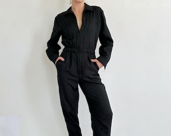 Mono negro de los 90 - Vintage, talla pequeña/mediana, Saint Germain