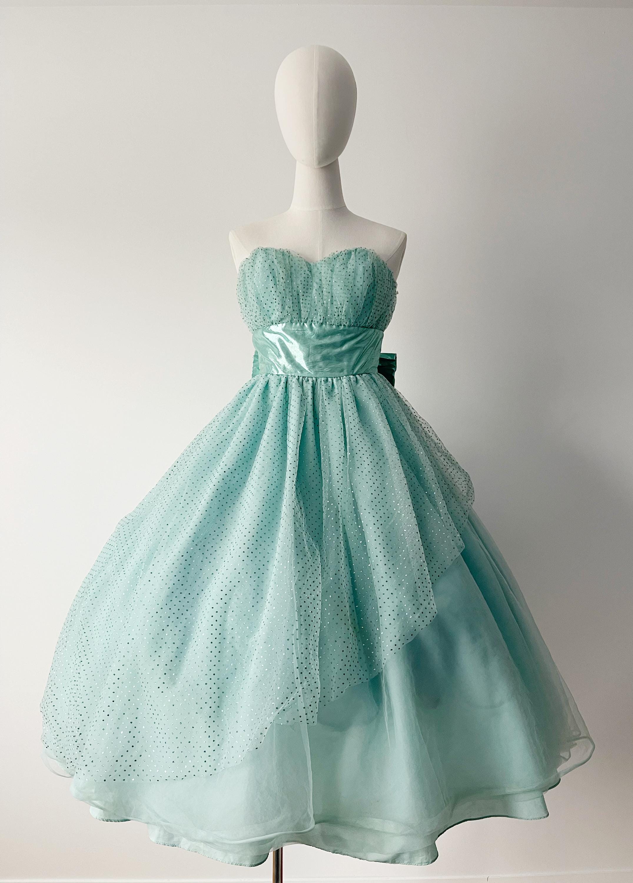 Seafoam Green Dress - Etsy Norway