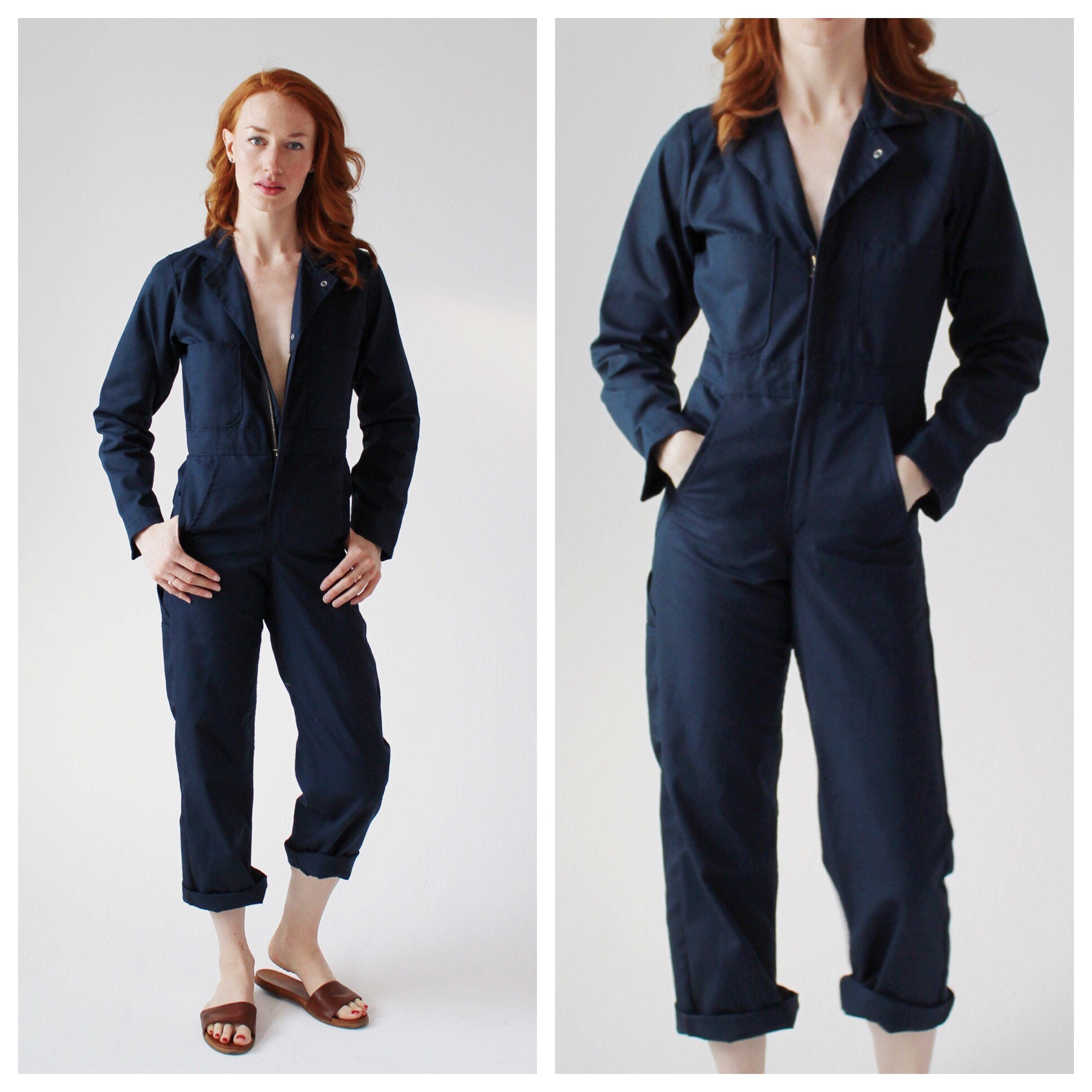 navy coveralls womens