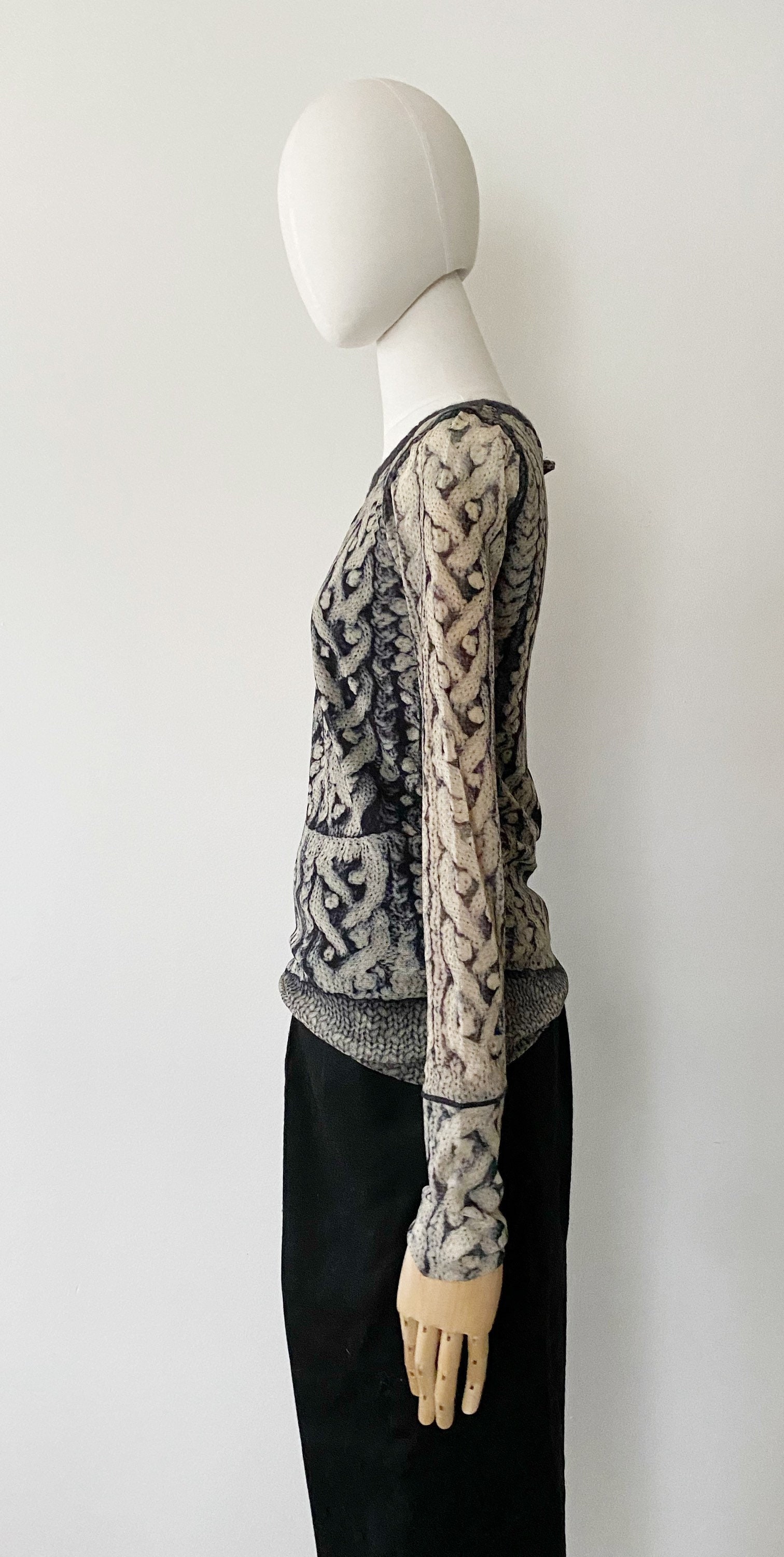 ジャン＝ポール・ゴルチエ メッシュトップ – JPG Soleil、フェイク