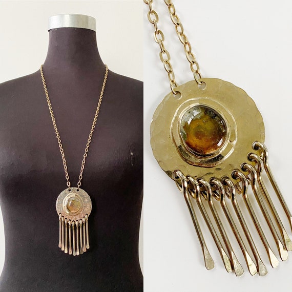 RAFAEL Canada Modernist Necklace- Vintage Brutalis