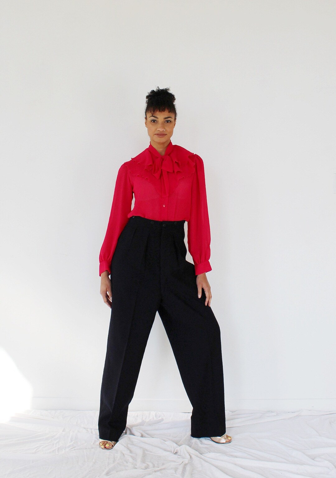 Navy Classic Trousers