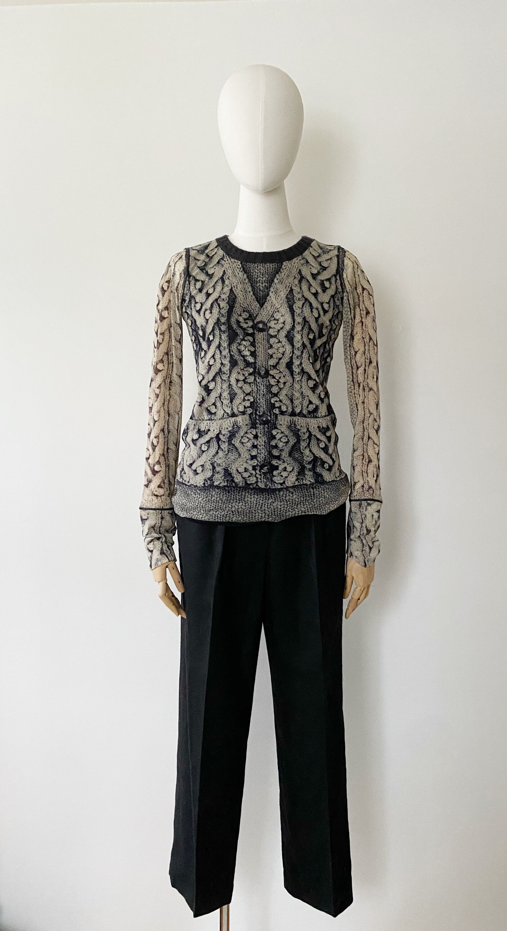 ジャン＝ポール・ゴルチエ メッシュトップ – JPG Soleil、フェイク