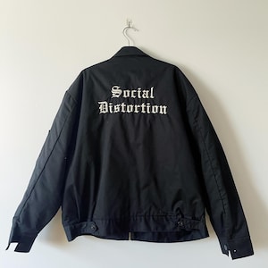 SOCIAL DISTORTION DICKIES Jacket- 2xl, Punk Rock Utility SOCIAL DISTORTION DICKIES Jacket- 2xl, Punk Rock Utility