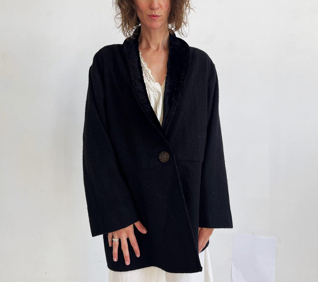 セール issue 学芸大学1990svintagelinenhalf coat il_1080xN.7109467148_r16q.jpg