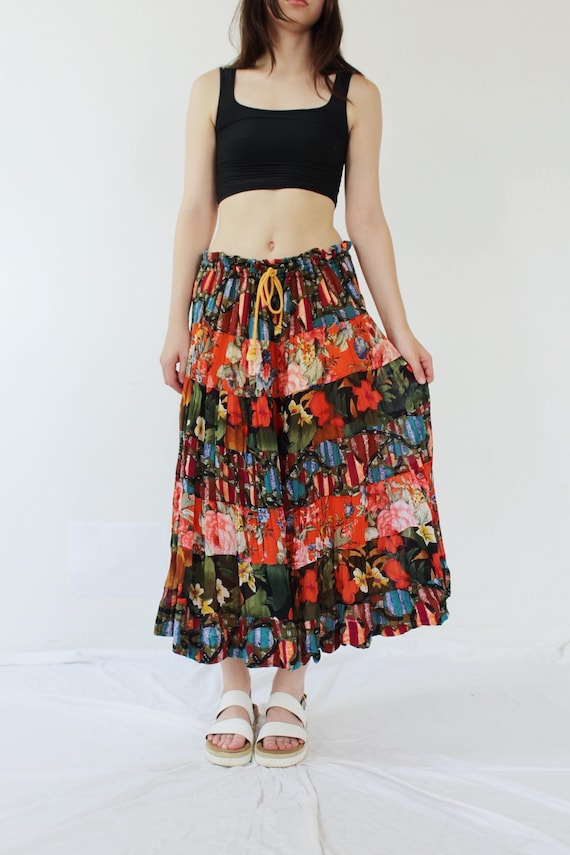 Hippie skirts 90s discount