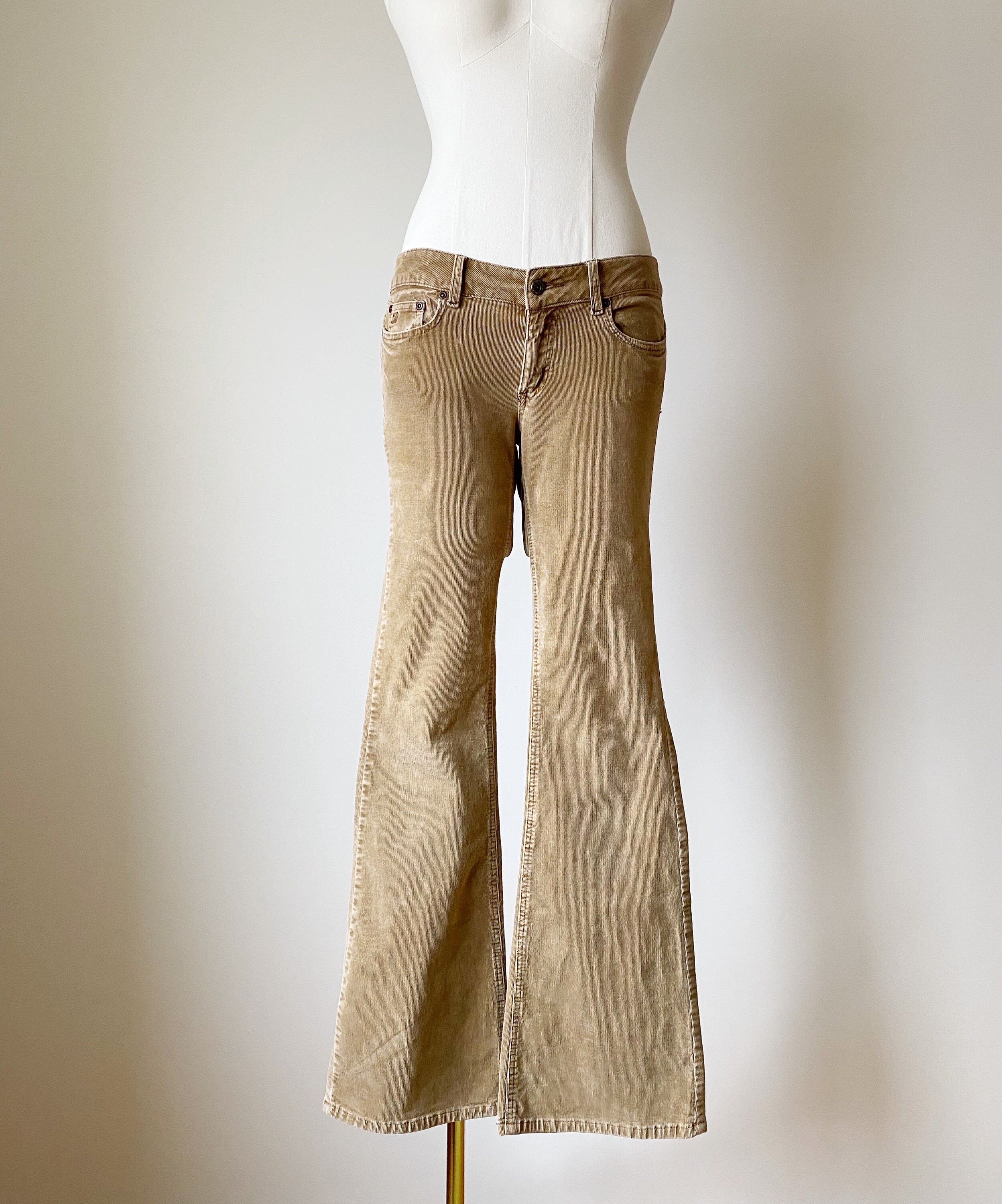 Y2k LOW RISE CHORDS- Brody Jeans 90s Stretch Bell Bottom