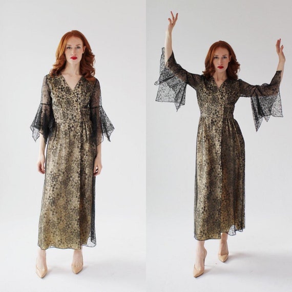 black lace gown styles