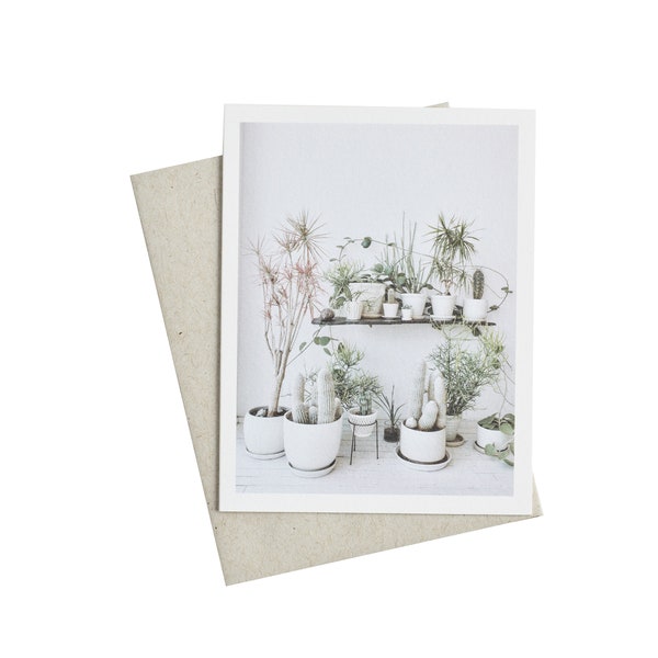 Potted Plants Card