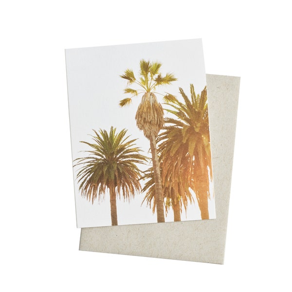 Golden Palms Card