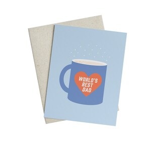 World&#39;s Best Dad Card