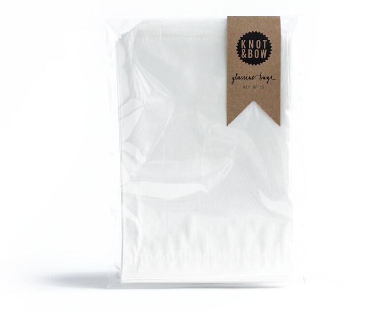 25 Large Glassine Bags Etsy Australia