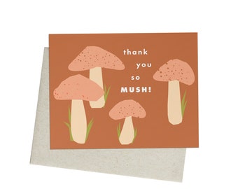 Thank You So Mushroom Greeting Card