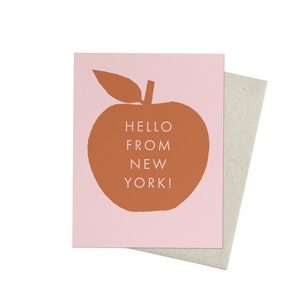 Hola desde Nueva York Tarjetas de felicitación