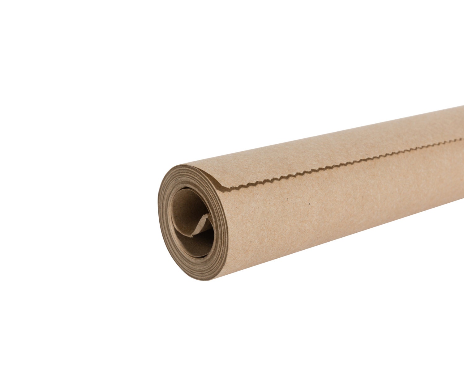 Recycled Kraft Wrapping Paper Roll / 30 Square Feet 